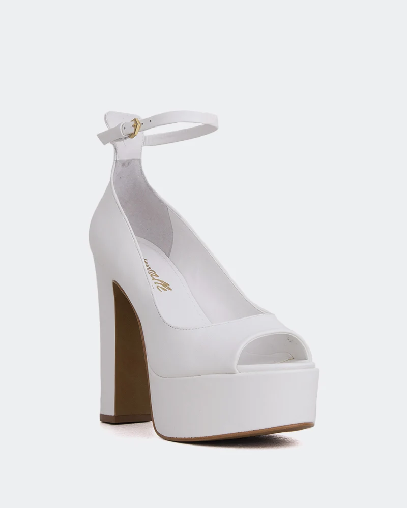 Ornos White Leather