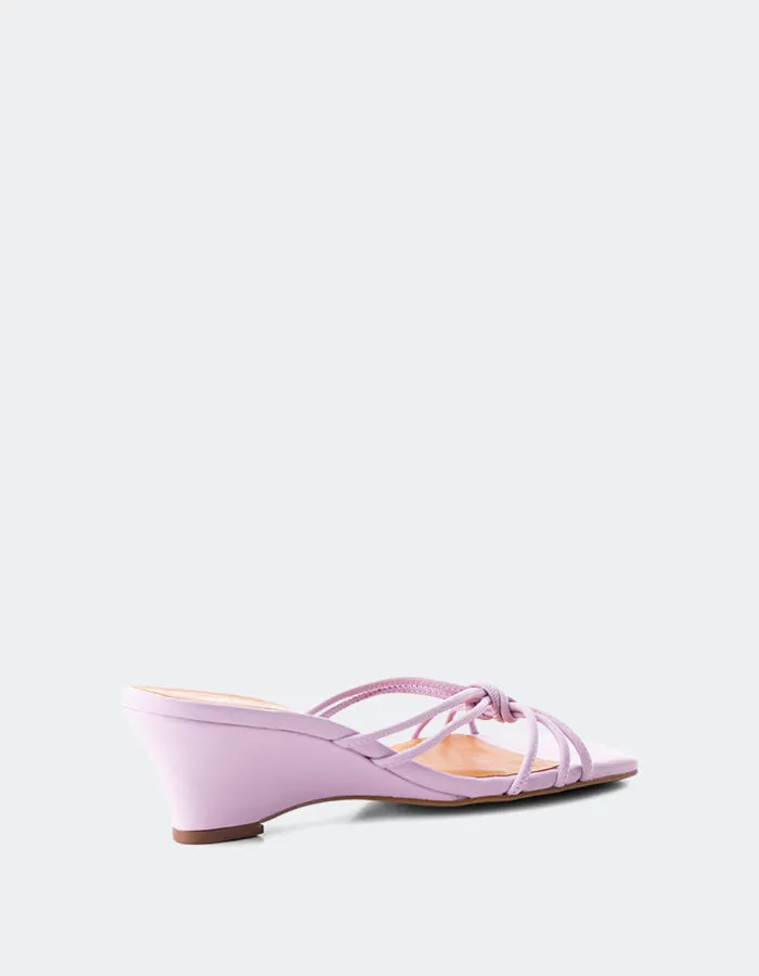 Nidia Lilac Leather