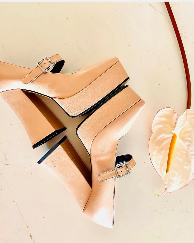 Mestar Nude Leather