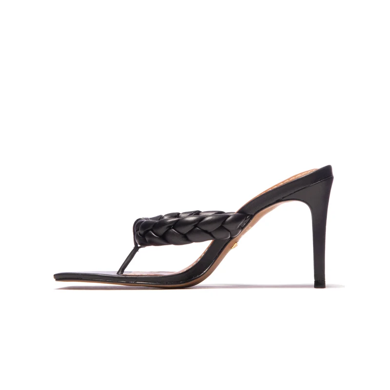Nerine Black Leather