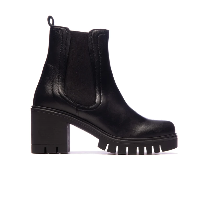 Jasper Black Leather