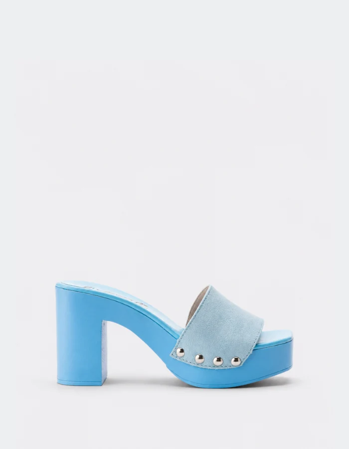 Fragolina Blue Suede