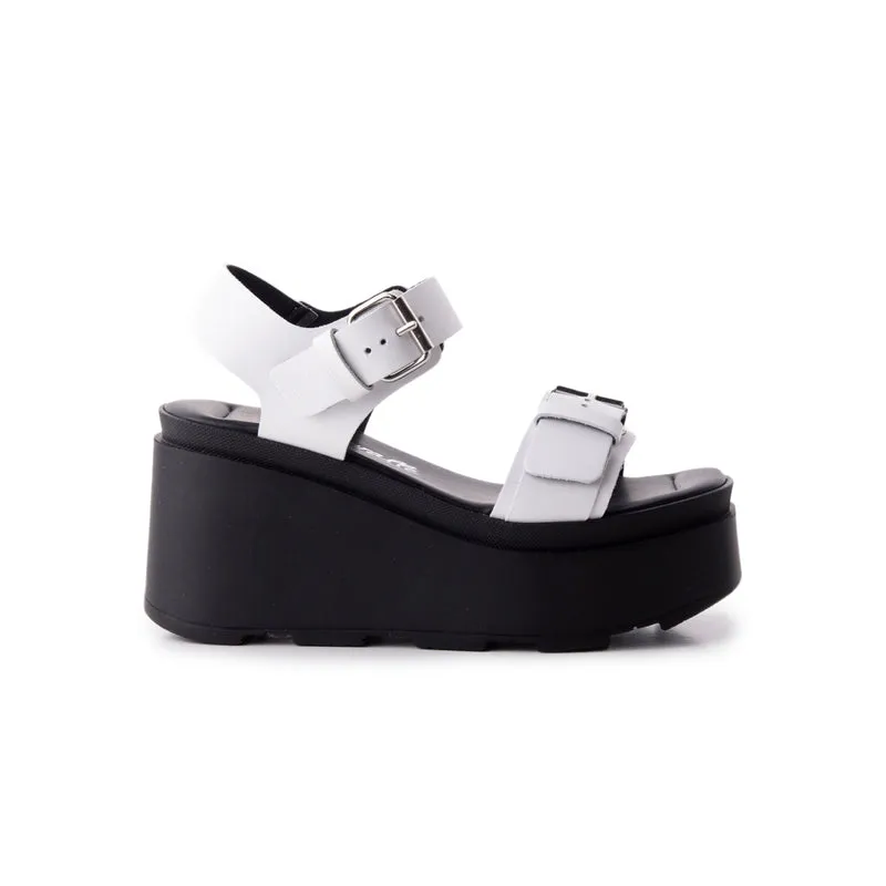 Lapin White Leather