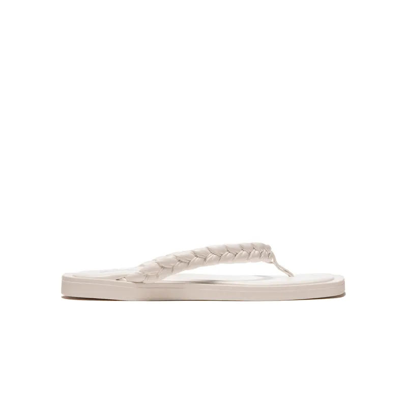 Lugo White Leather