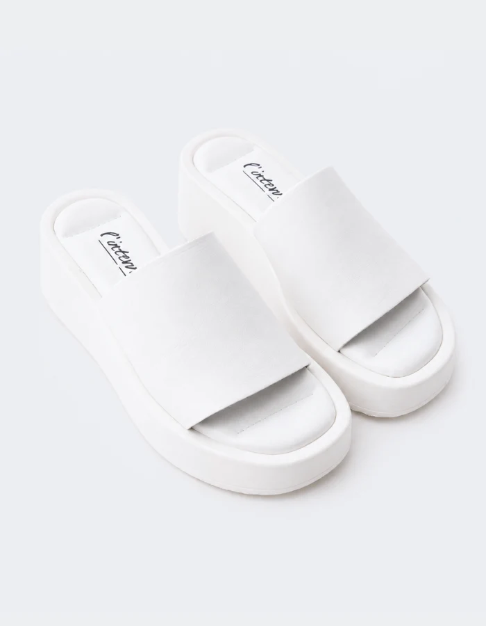 Lovely White Leather