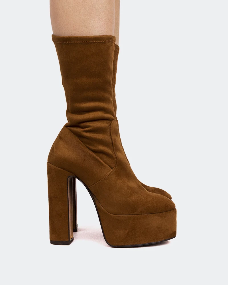 Dixie Tan Suede Stretch