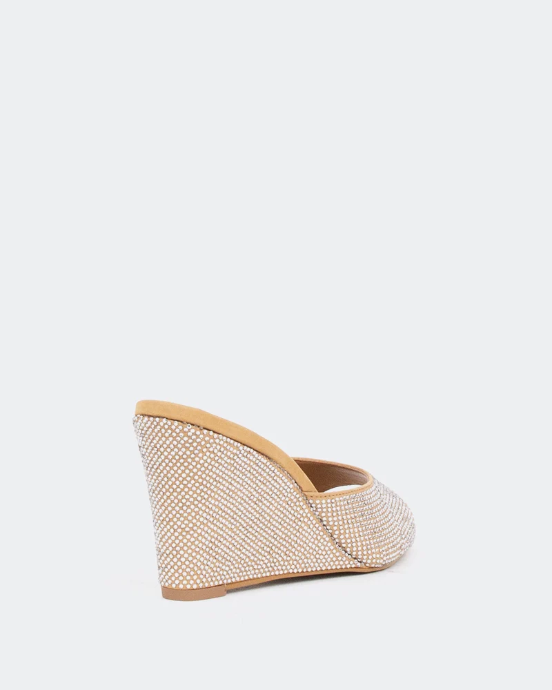 Crystal Tan Suede