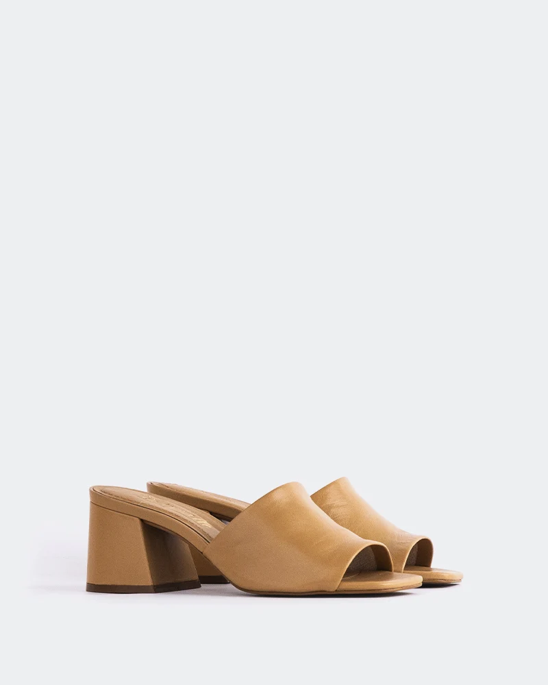 Clarabelle Camel Leather