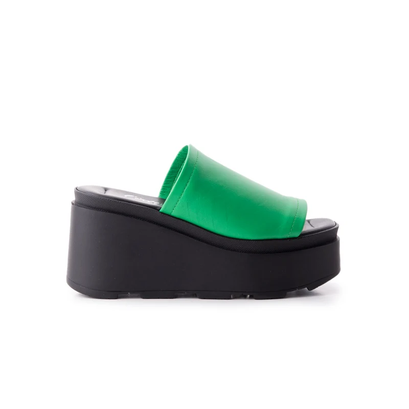 Bunny Green Leather