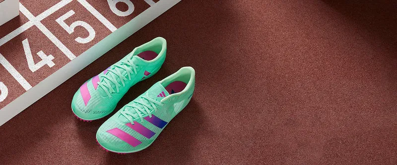 adidas Distancestar - Menthe Pulsion/Noir/Fuchsia Lucide