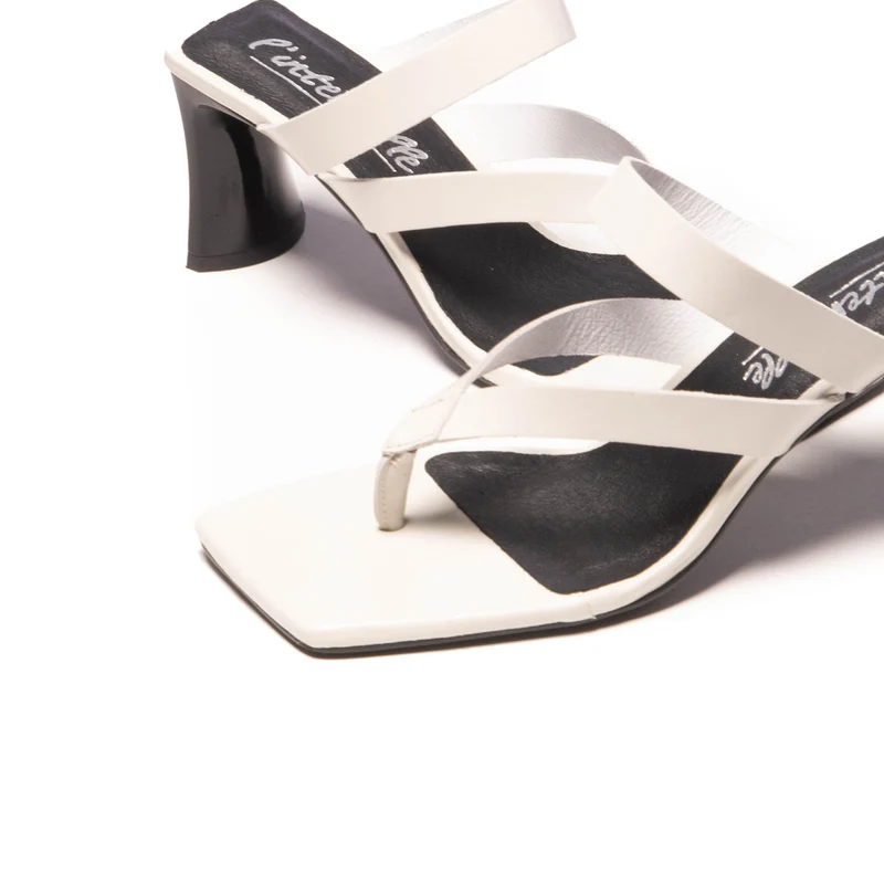 Vesper Off White Leather