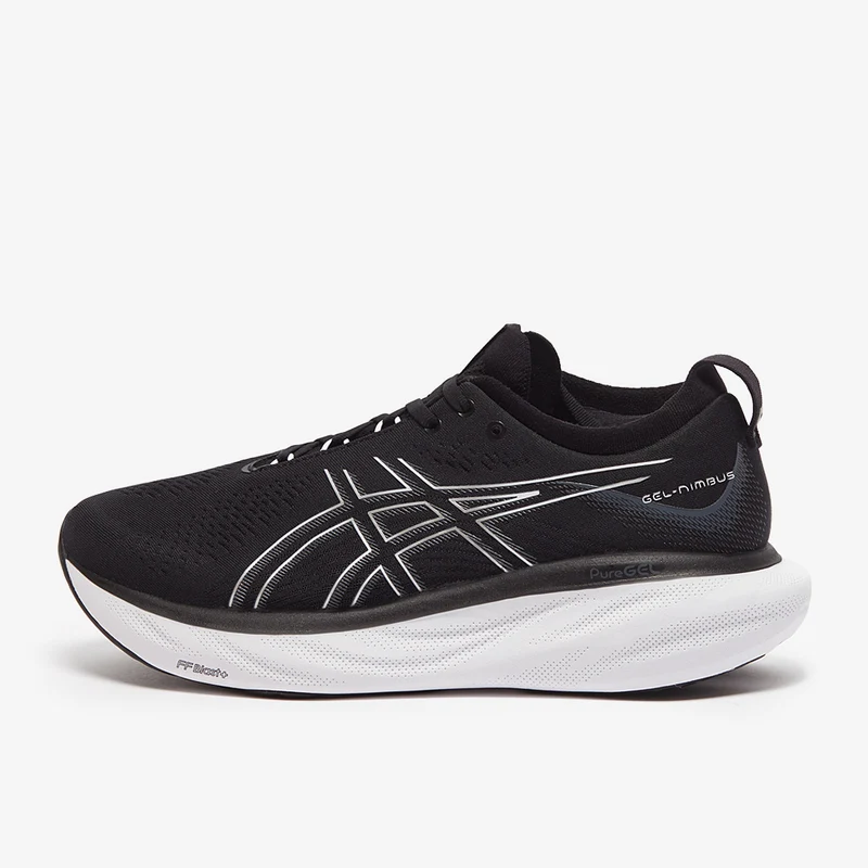 ASICS Gel-Nimbus 25 Wide - Noir/Blanc