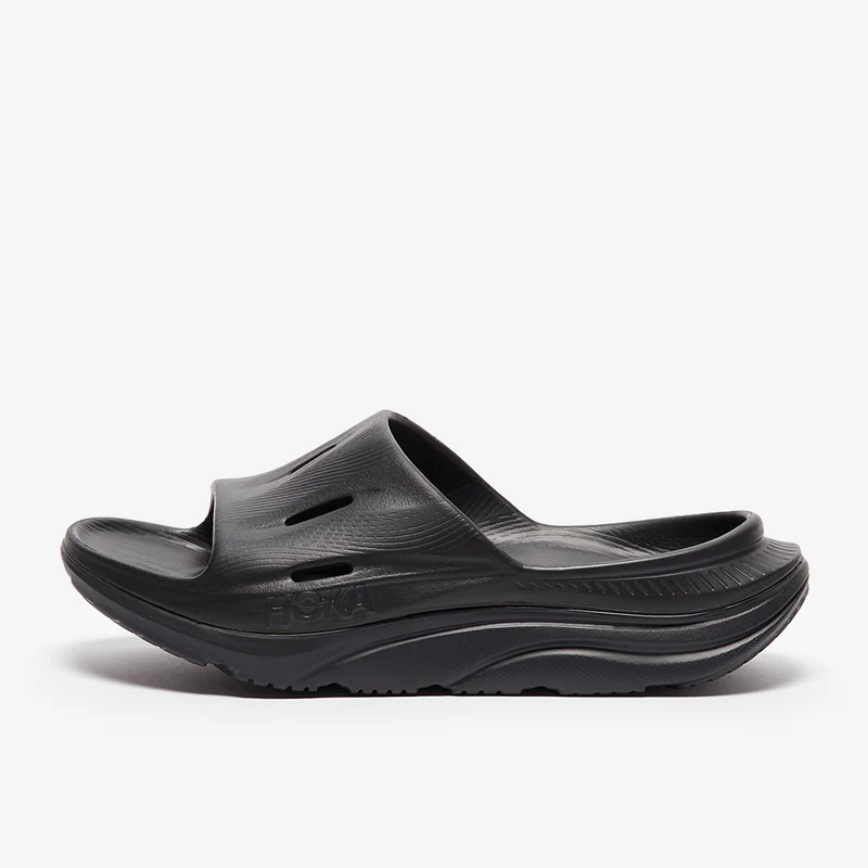 Hoka Unisexe Ora Recovery Slide 3 - Noir/Noir