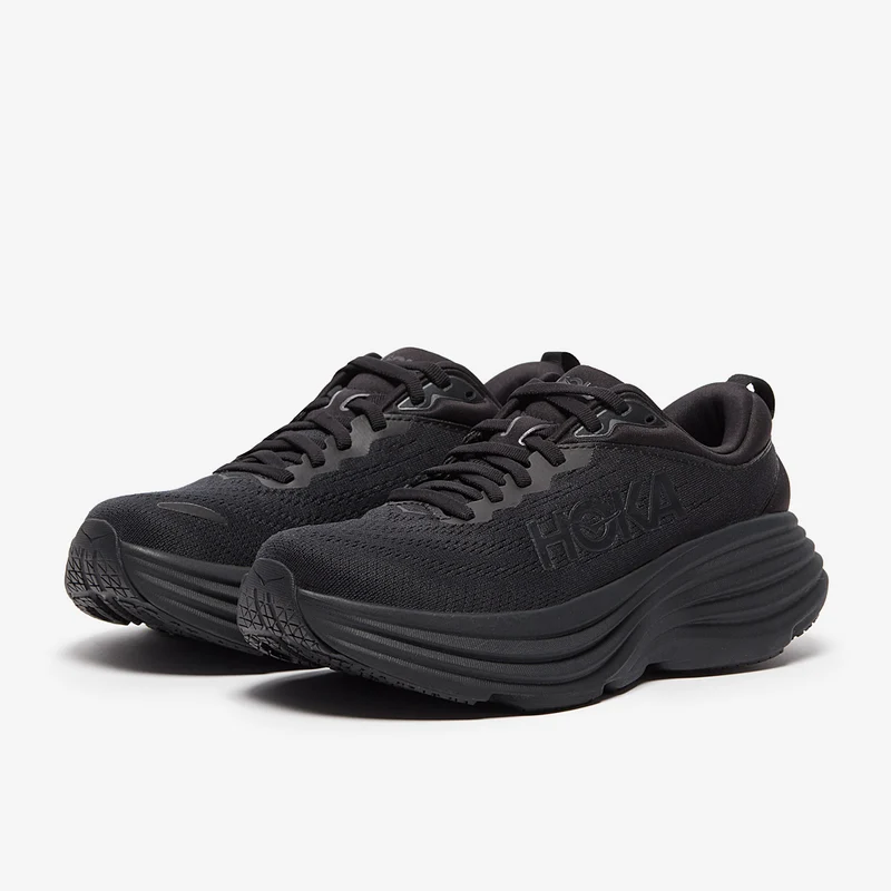 Hoka Femme Bondi 8 - Noir/Noir