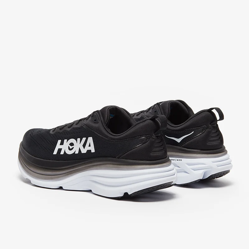 Hoka Bondi 8 - Noir/Blanc