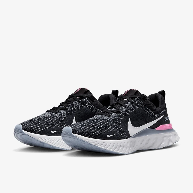 Nike React Infinity Run FK 3 Noir/Gris Ballon/Ardoise Pâle