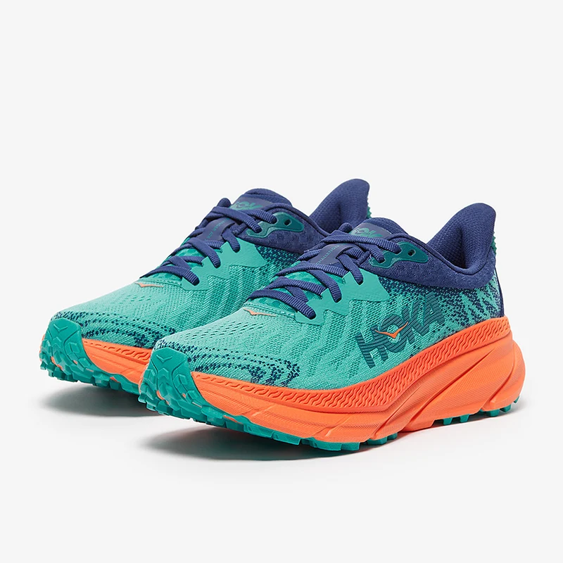 Hoka Femme Challenger ATR 7 - Céramique/Orange Vif