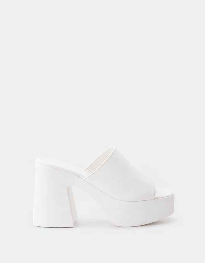 Bassano White Leather