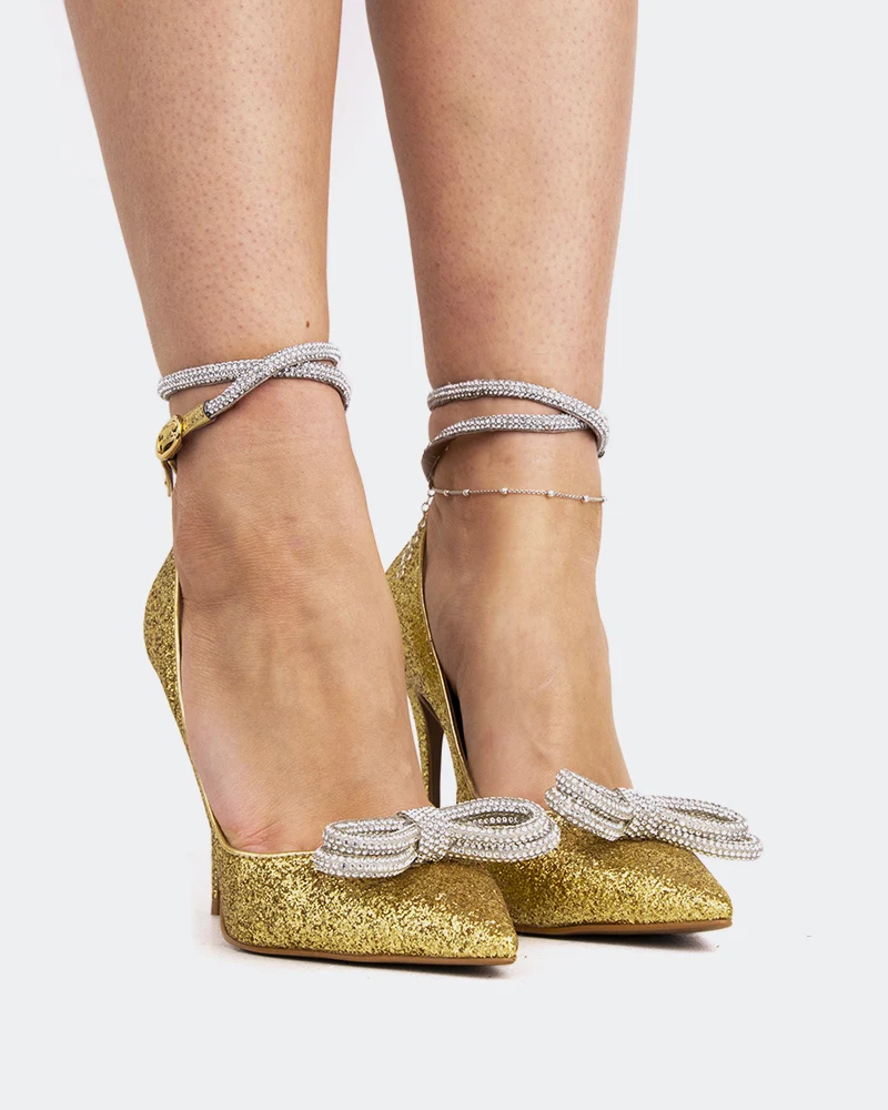 Amara Gold Glitter
