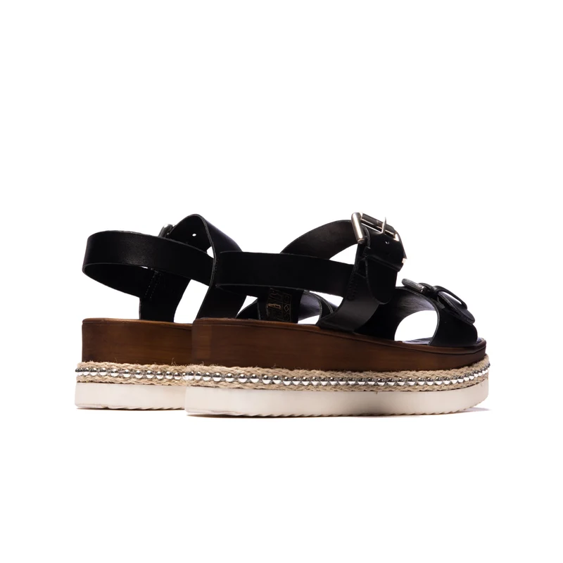 Amalfie Black Leather