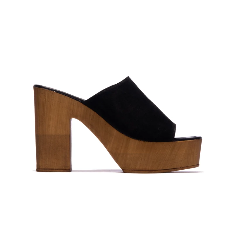 Elissa Black Suede
