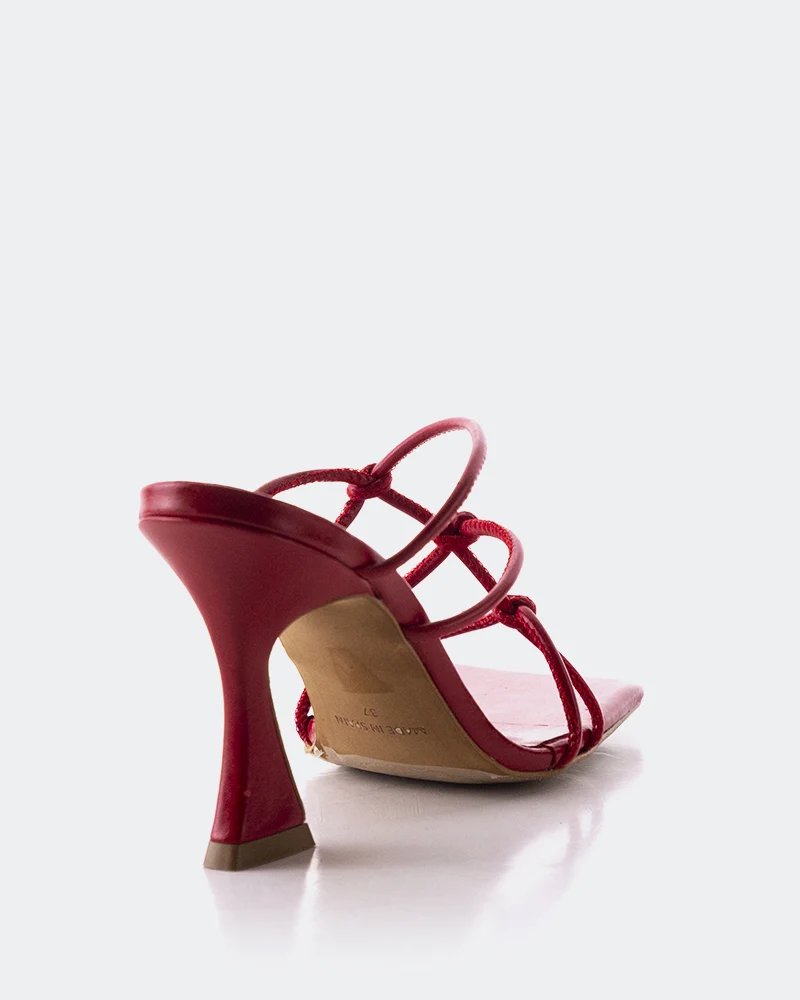 Elise Red Leather
