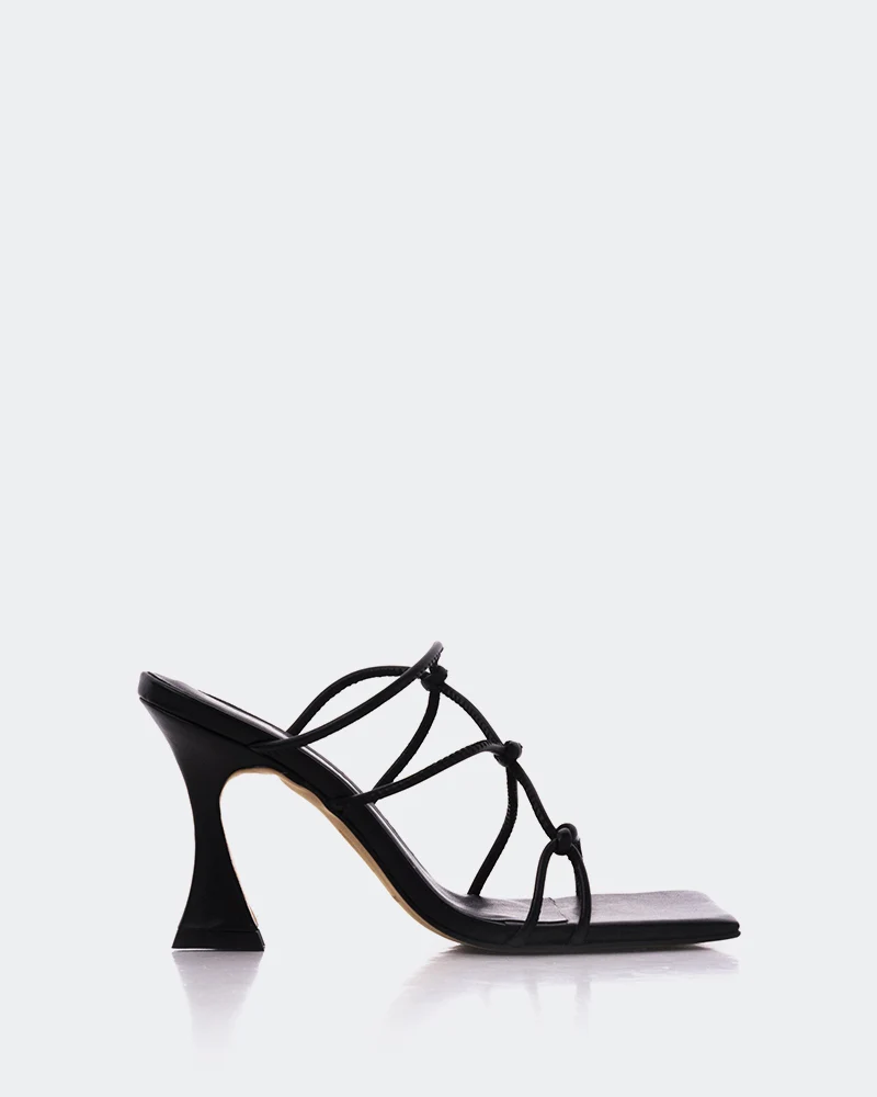 Elise Black Leather