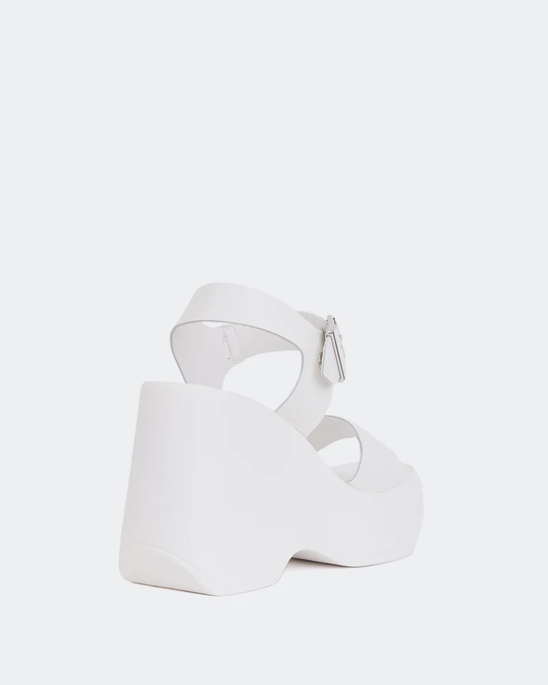 Kendall White Leather