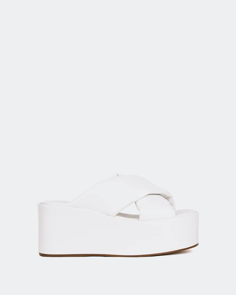 Casa White Leather