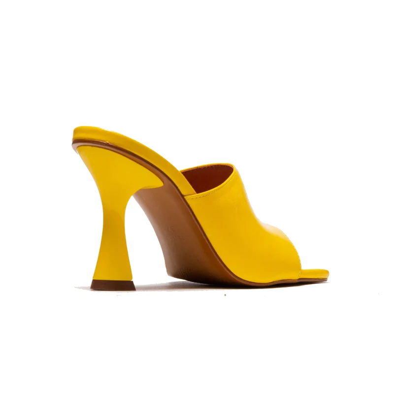 Cythera Yellow Leather