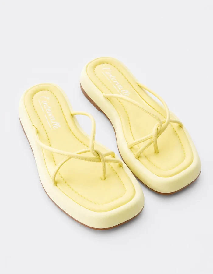 Kasiani Yellow Leather