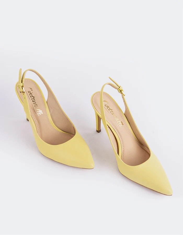 Morisha Yellow Leather