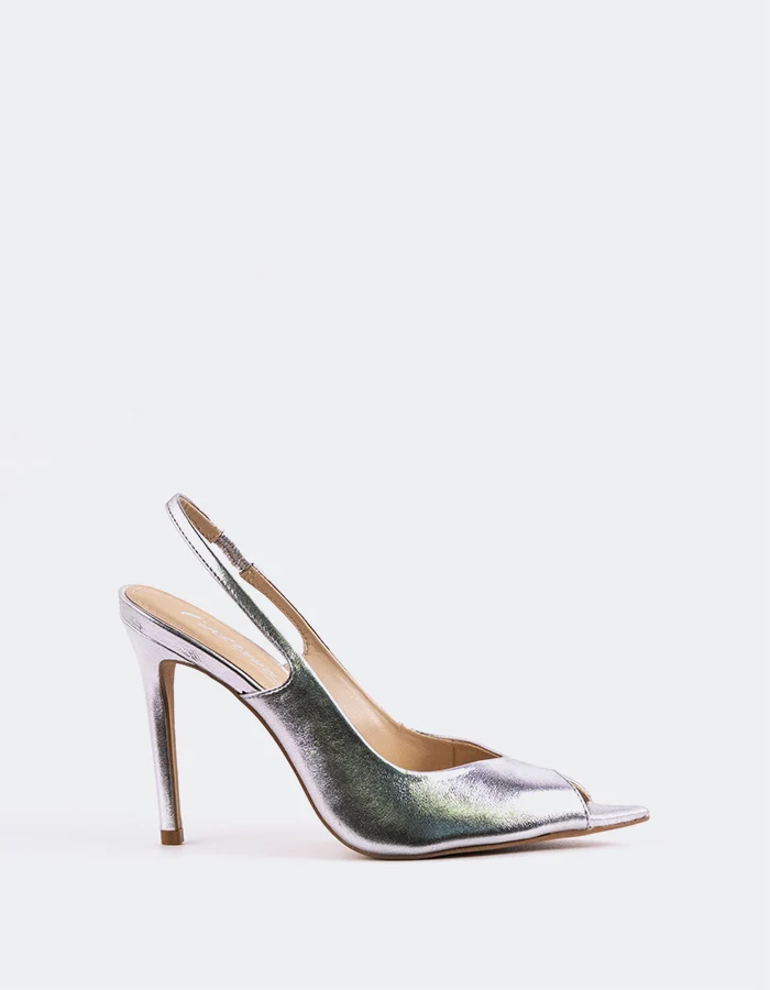 Twylla Silver Leather