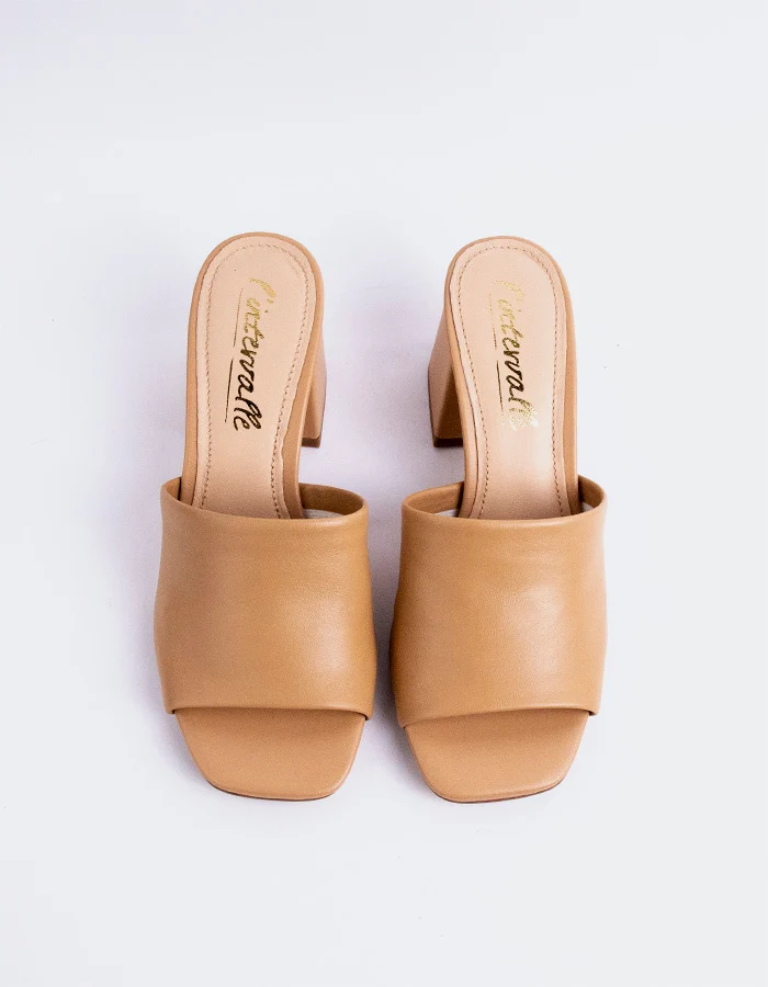 Clarabelle Nude Leather