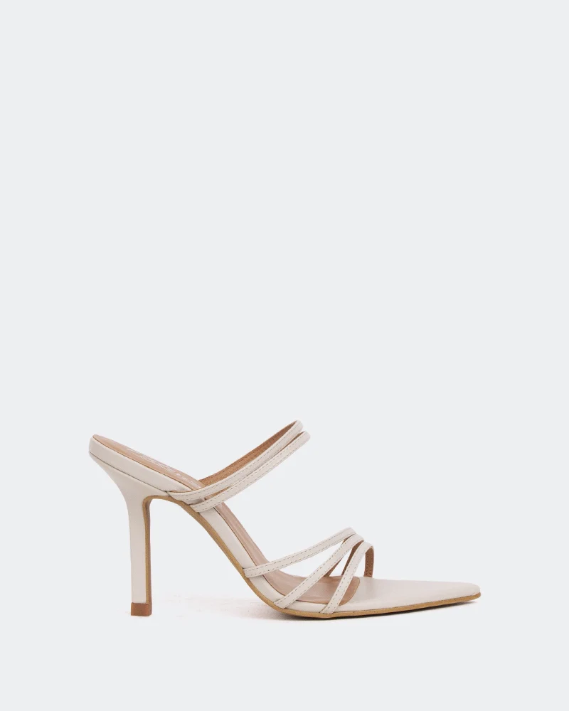 Katen White Leather