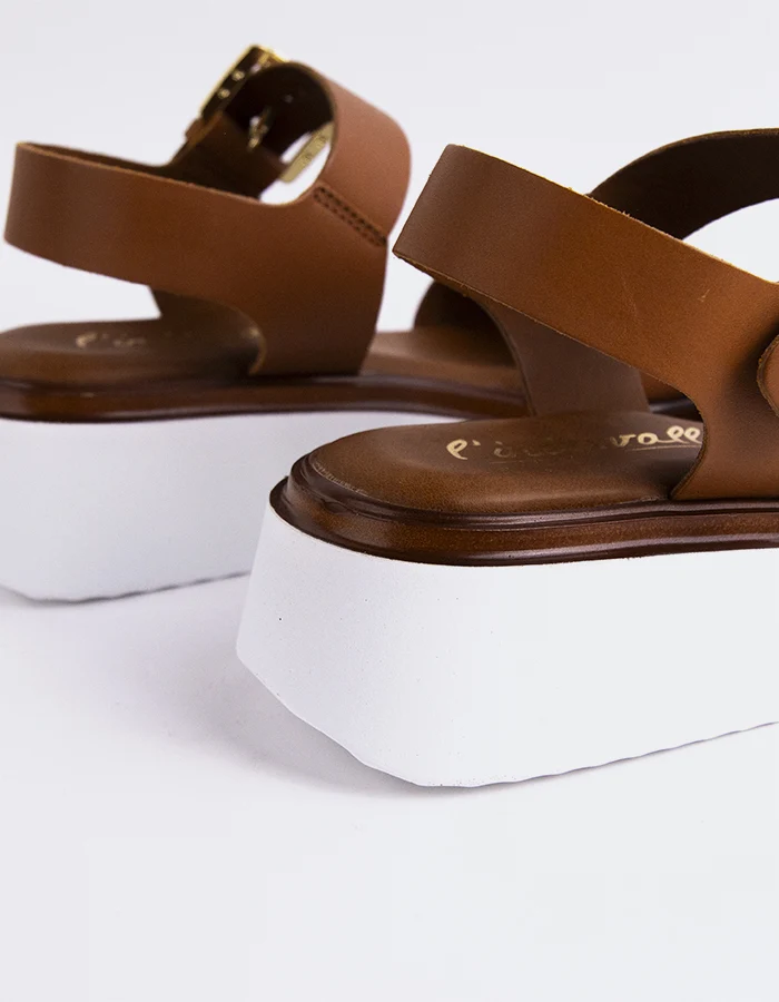 Varvara Tan Leather