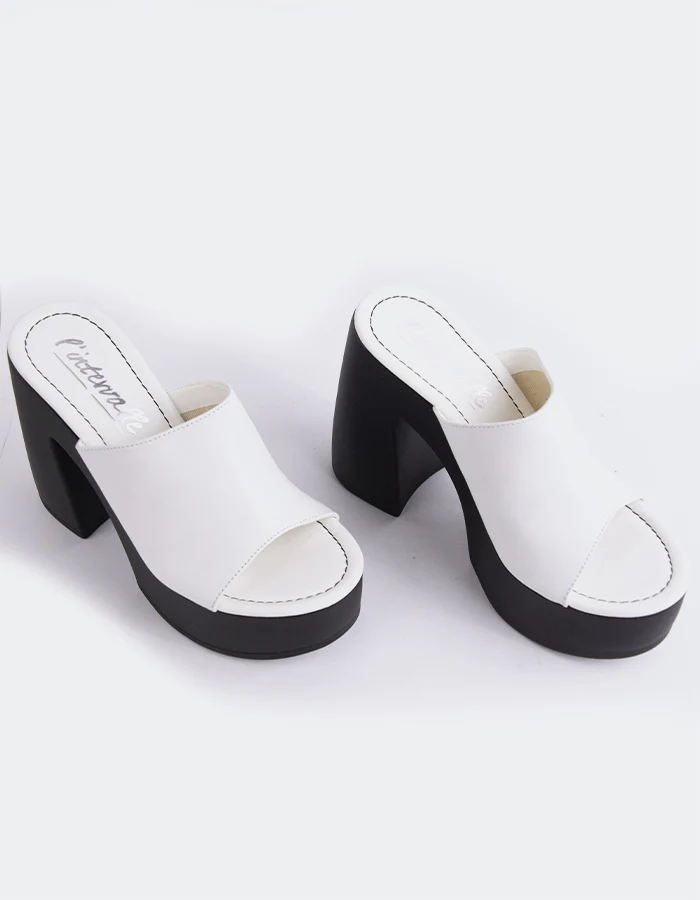Smyrni White Leather
