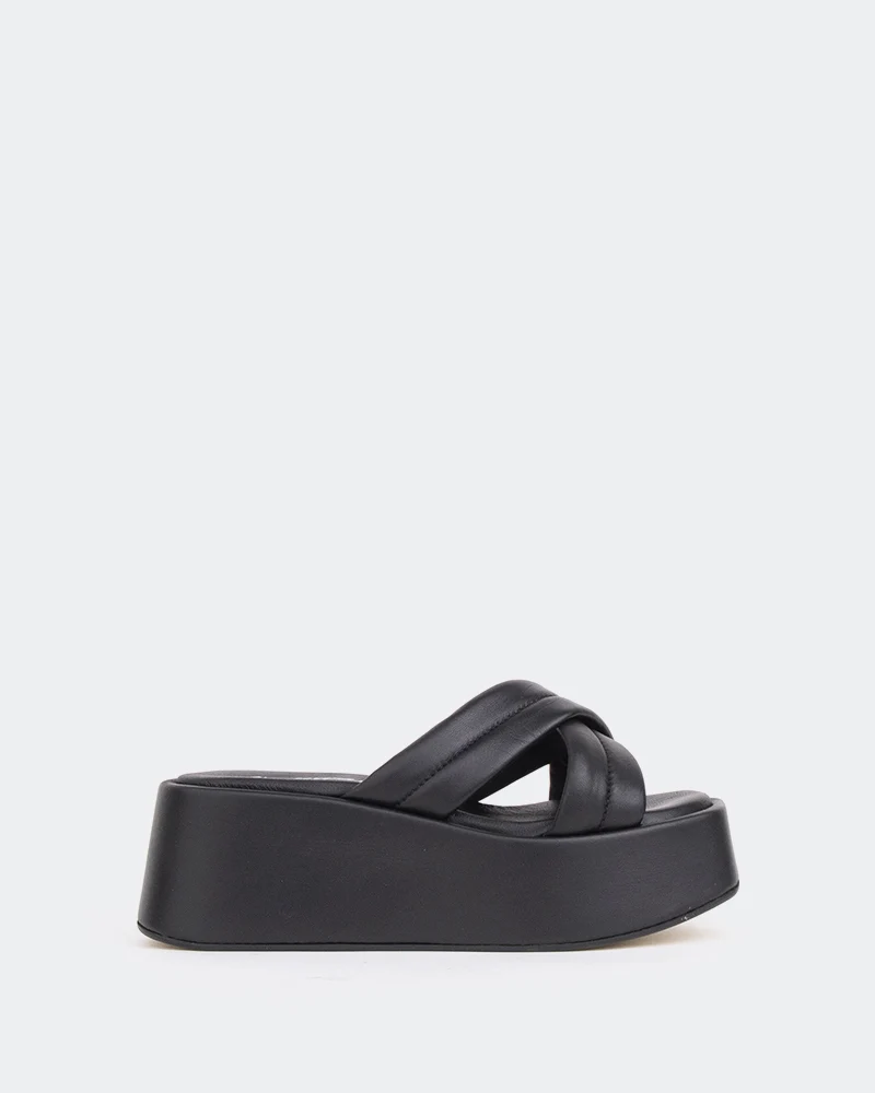 Sacra Black Leather