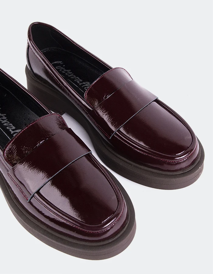Novee Burgundy Patent