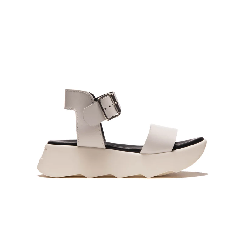 Marley White Leather