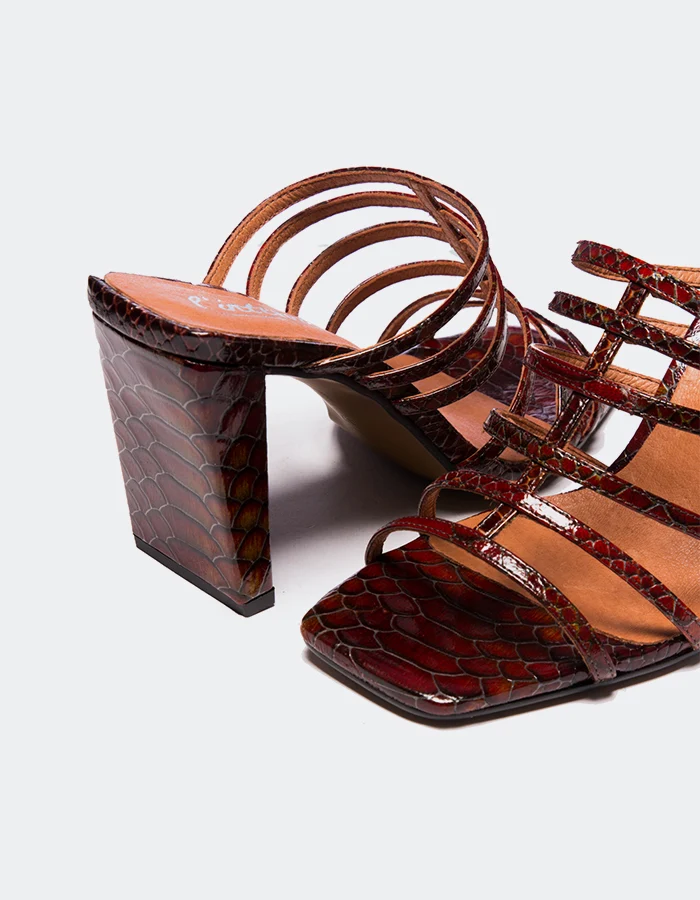 Souad Red Vintage Snake