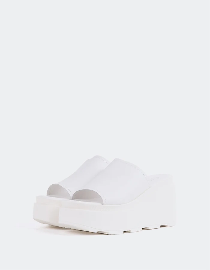 Positive White Leather