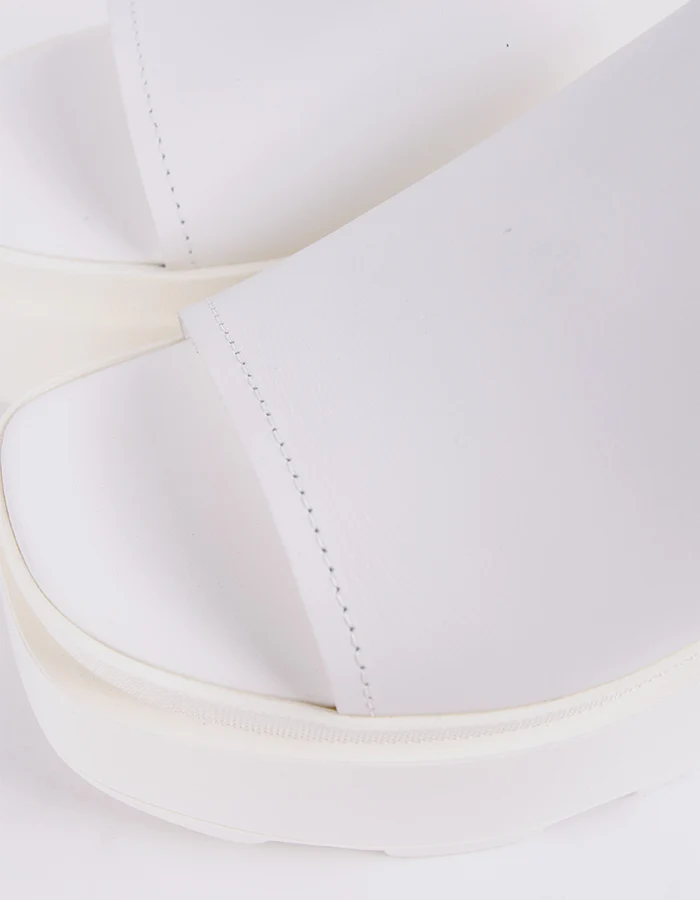 Positive White Leather