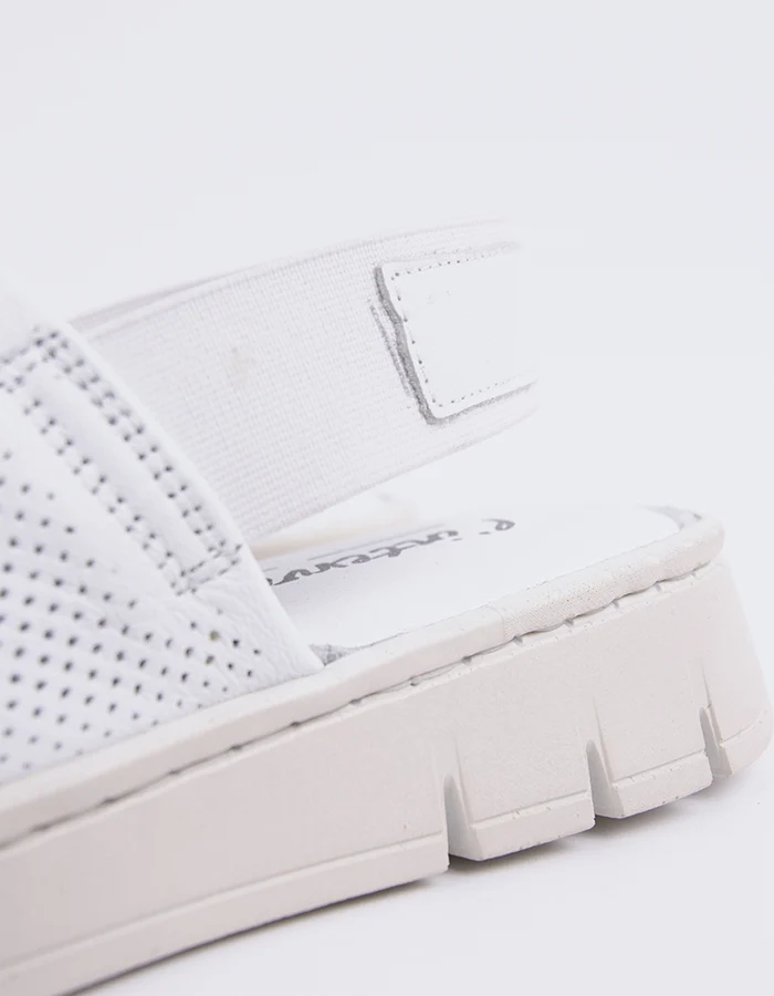 Solihull White Leather