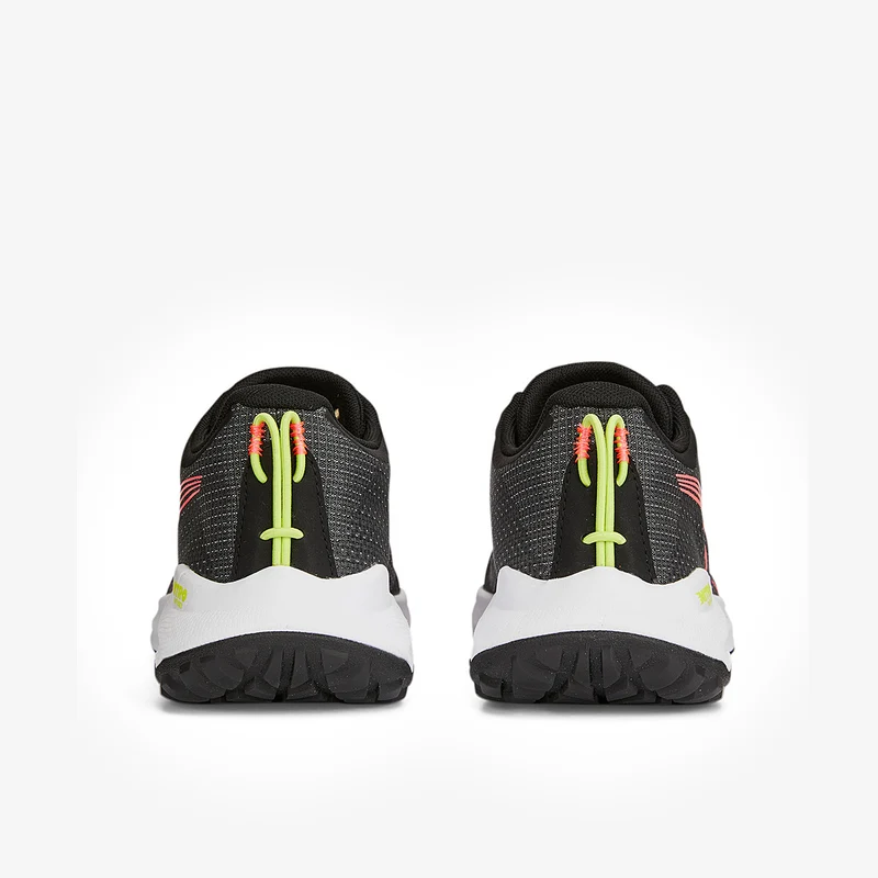 Puma Femme Fast-Trac Nitro Puma Noir-Sunset Glow-Light Lime